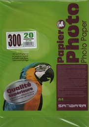 [3218] A4 PHOTO PAPER 300G 1 SIDE 20F SAMBARA