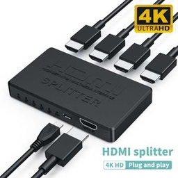 HDMI 分配器 1 输入 4 输出